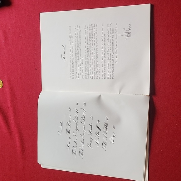 Emerson, Lake & Palmer music book - Picture 9 of 14